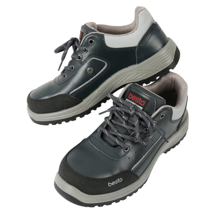 BESTO Safety Shoes BS-LEO402 4"-275mm/NAVY