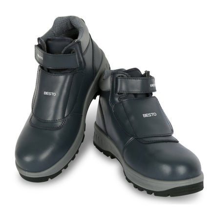 BESTO Velcro Safety Shoes BS-505 6"-270mm/NAVY