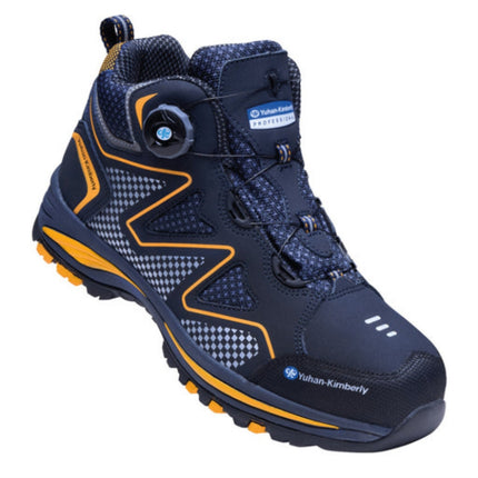 KIMBERLY-CLARK 6" Dial Closure Safety Shoes YK-662D 6"-250mm/NAVY