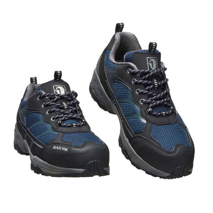 BLACKYAK WORKWEAR Casual Safety Shoes YAK-406 4"-290mm/NAVY