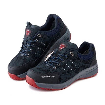 KOLON Non-Slip Safety Shoes KG-430 4"-290MM/BLACK+NAVY