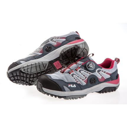 KOLON Standard Duty Dial Closure Safety Shoes F-404 DIAL 4"-230MM/GREY+RED