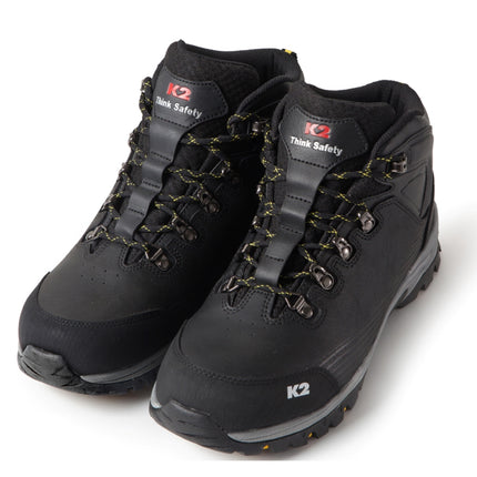 K2 SAFETY Work Site Shoes 6"-270mm/BK
