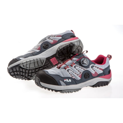 KOLON Standard Duty Dial Closure Safety Shoes F-404 DIAL 4"-260MM/GREY+RED