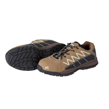 MILLET Standard Duty Work Shoes M-001 4"-290MM/BROWN+BLACK