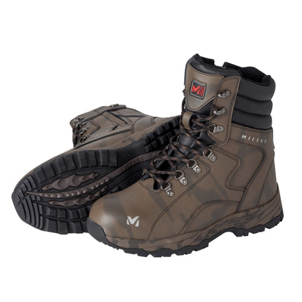 MILLET Military-Style Safety Boots M-010 8"-285MM/DK.BROWN