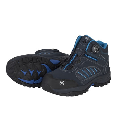 MILLET Dial Closure Safety Shoes M-011 6"-250MM/NAVY