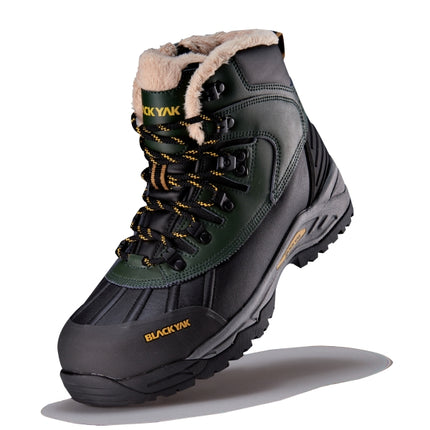 BLACKYAK WORKWEAR Winter Insulated Safety Shoes YAK-77 6"-260MM/BLACK