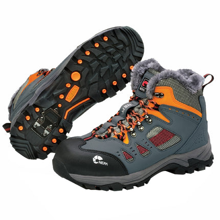 NEPA Winter Insulated Safety Shoes GT-36W 6"-270mm/KHAKI+ORANGE
