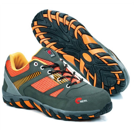 NEPA Lightweight Safety Shoes, Women's GT-204 4"-235mm/ORANGE