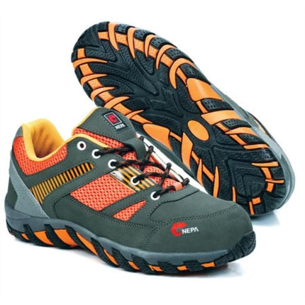 NEPA Lightweight Safety Shoes, Women's GT-204 4"-250mm/ORANGE