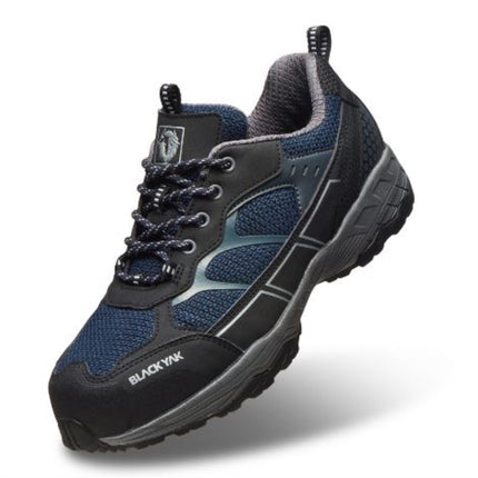 BLACKYAK WORKWEAR Casual Safety Shoes YAK-406 4"-250mm/NAVY