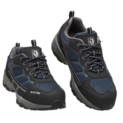 BLACKYAK WORKWEAR Casual Safety Shoes YAK-406 4"-235mm/NAVY