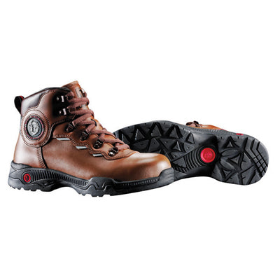 BLACKYAK WORKWEAR Safety Shoes YAK-60 6"-275mm/BROWN