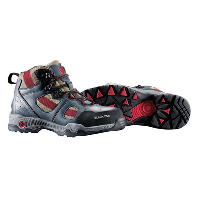 BLACKYAK WORKWEAR Hiking Boot-Style Safety Shoes YAK-65 6"-250mm/GRAY [540-8430]