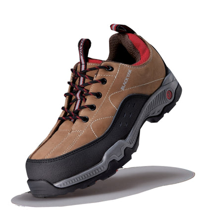 BLACKYAK WORKWEAR Sneaker-Style Safety Shoes YAK-45 4"-285mm/BROWN