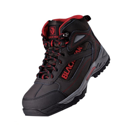 BLACKYAK WORKWEAR Sneaker-Style Safety Shoes YAK-66 6"-235mm/BROWN [540-8577]