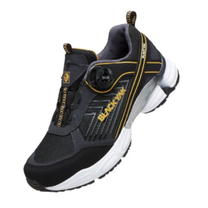 BLACKYAK WORKWEAR Work Shoes D "4""-275mm/BLACK+YELLOW"
