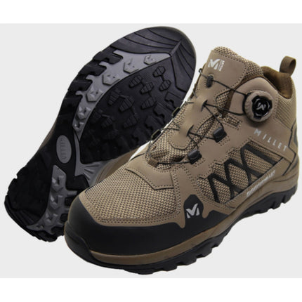 MILLET Waterproof Safety Shoes (Dial Closure) M-05 6"-255MM/BROWN