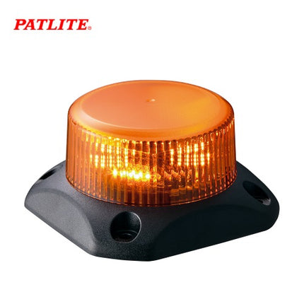 PATLITE Flashing Indicator Light, LED, Ø68, Yellow, DC12-24V GL7-M1N-Y