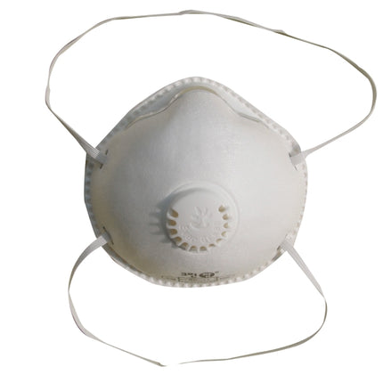 CLEANTOP Dust Respirator Mask C-410V 1grade/white/exhaust valve (x20 pack)