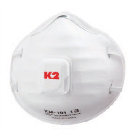 K2 SAFETY Mask KM-101(IUA13901 1grade/exhaust valve (x10 pack)