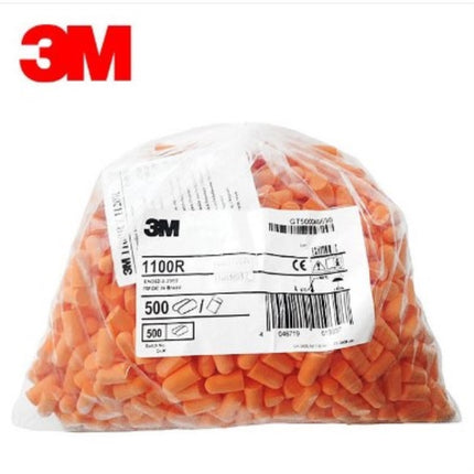 3M Earplugs 1100R no strap(refill use) (x500 pack)