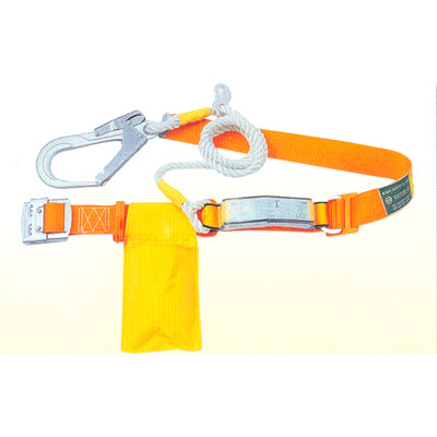 KUKJE SAFETY Construction Safety Harness K021-0115 AL/large-diameter/one-touch/elastic
