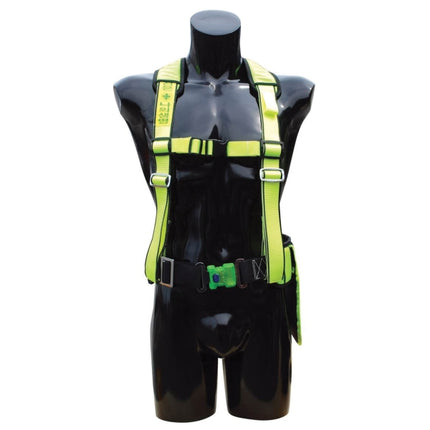 KUKJE SAFETY Upper Body Safety Harness K031-0096 AL/large-diameter/waist belt/waist support/webbing