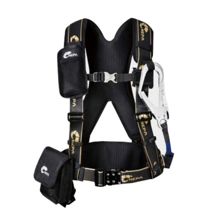 NEPA Full Body Safety Harness NB-203AR AL/one-touch buckle/auto reel 1.97kg