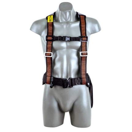 KUKJE SAFETY Upper Body Safety Harness K031-0008-1 AL/large-diameter/manual/shoulder,waist support/elastic