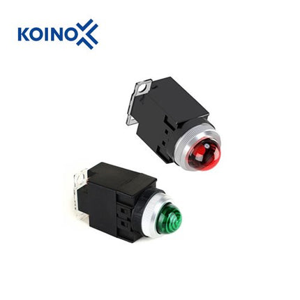 KOINO Pilot Lamp, Ø30, Red, DC24V KH-503DLR