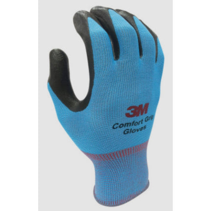 3M Comfort Grip Gloves CGBL-L BLUE/L (x10 pack)