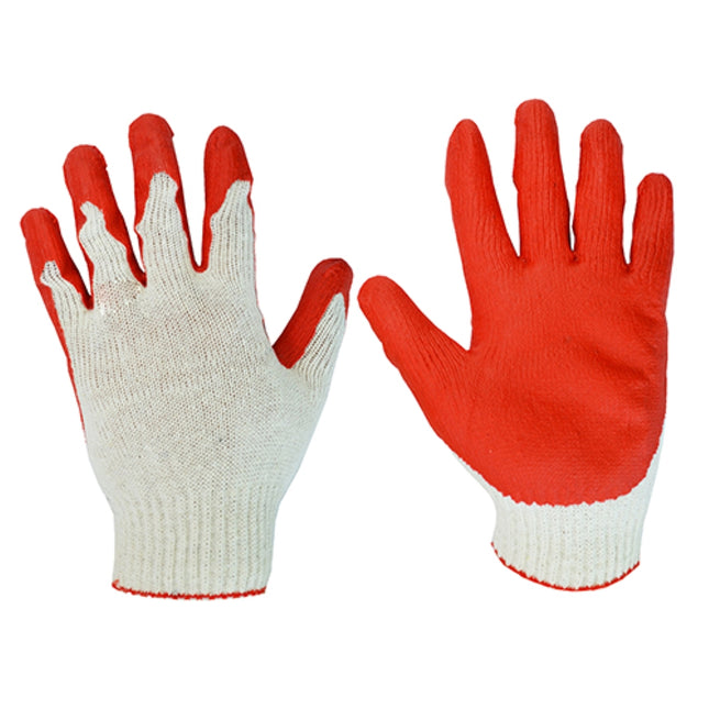 GUARDMAN Half-Coated Gloves GD-10G RED/10G/P.Pbag packed (x300 pack)