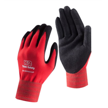 K2 SAFETY LGM Gloves IMA15910 M/RED (x120 pack)