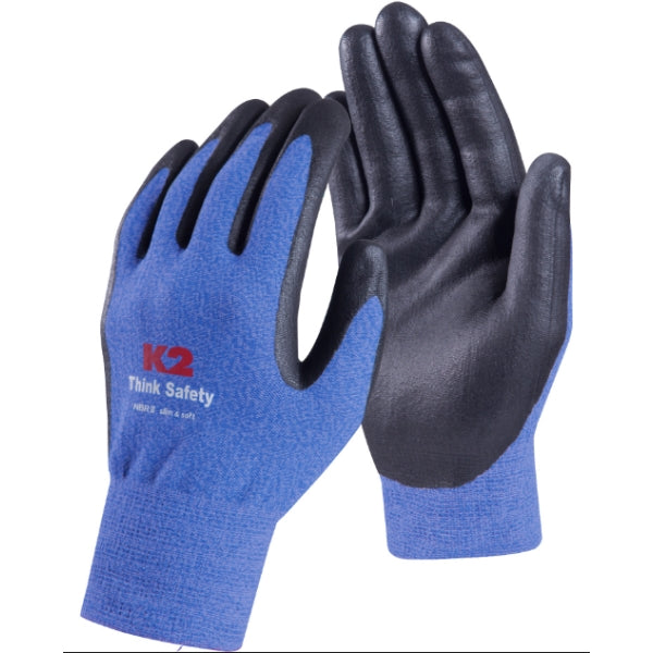 K2 SAFETY NBR2 SLIM&SOFT Gloves IMA15914