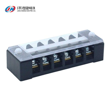 JUNGKWANGTECH Fixed Terminal Block, 20A, 6P (Pack of 10) JK-FT-20-6