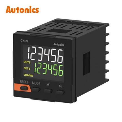 AUTONICS LCD Display Counter/Timer Combo CX6S-2P4F