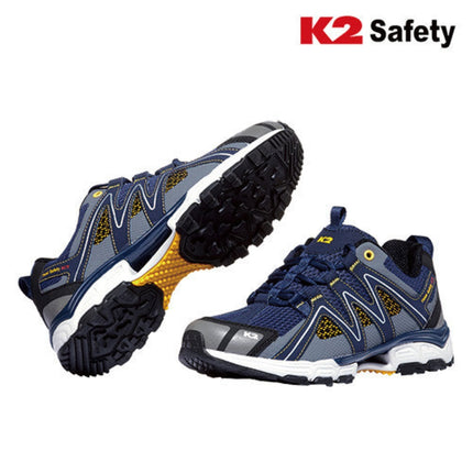 K2 SAFETY Casual Work Shoes 4"-305MM/NAVY