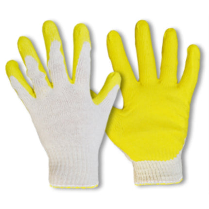 GUARDMAN Half-Coated Gloves, Yellow GD-10G(Y