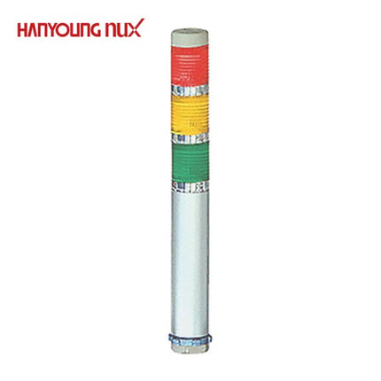 HANYOUNG Signal Tower Light, Steady Only, 3-Tier STL025-D513N