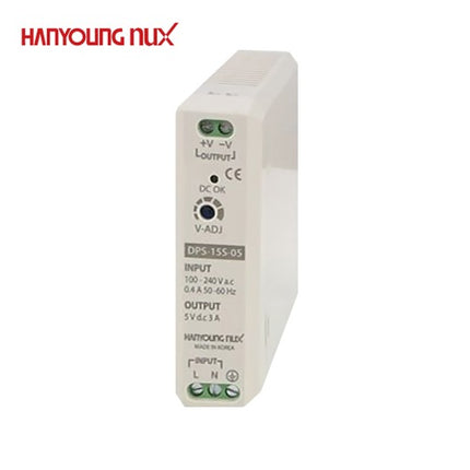 HANYOUNG Switching Power Supply (SMPS), DIN Rail Mount DPS-15S-15