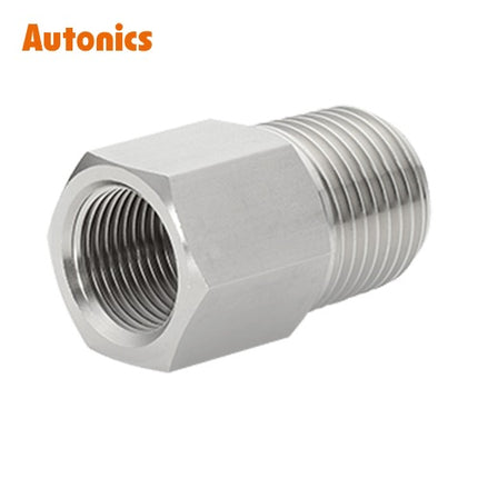 AUTONICS Field Instrument Accessory, Adapter, SS-AD02, PF3/8(F) PT1/2(M) STS304