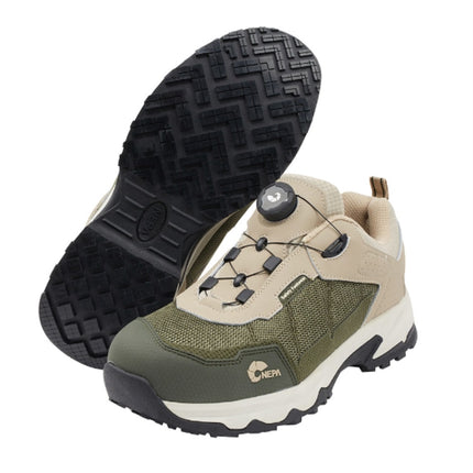 NEPA Non-Slip Dial Closure Safety Shoes GT-74n 4"-280mm/KHAKI