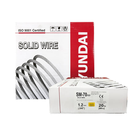 HYUNDAI WELDING CO2 Solid Wire SM70-ECO 1.2MM/20KG