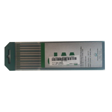WOLFRAM Pure Tungsten Electrode, Green WP-2.4G
