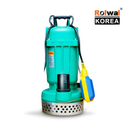 LOWELL Submersible Pump, Automatic RK7-55AB drainage use,3/4 HP,550W,,lift height10M/recommended submersion depth:6M