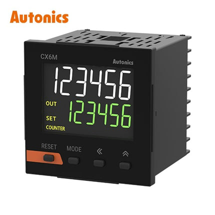 AUTONICS Counter/Timer, LCD Display CX6M-1P4