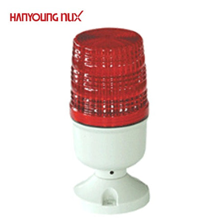 HANYOUNG Warning Light, Ø70, Steady Only, Red, DC24V SLB060-XAC51R