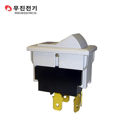 WOOJIN Seesaw Switch, Maintained, Red WJS-4210LFR